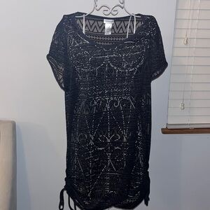 Wearabouts Swim Cover Up Black
Crochet Women's Size Large